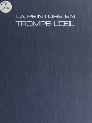 cover image of La peinture en trompe-l'œil